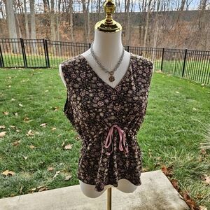 Sigrid Olsen | Sleeveless Floral Top